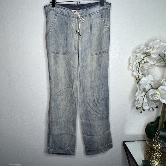 Michael Stars Chambray drawstring Pants xs - Picture 1 of 3